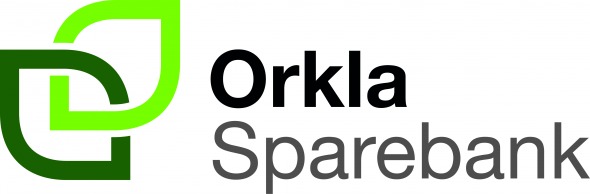 OrklaSparebank CMYK liggende Svart