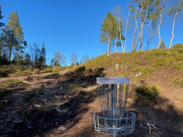 Diskgolf Knyken 2025 kurv 14